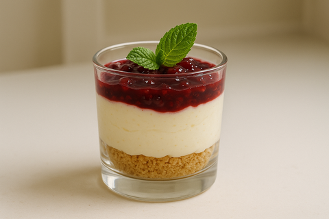 Υγιεινό cheesecake σε λιγότερο από 10'