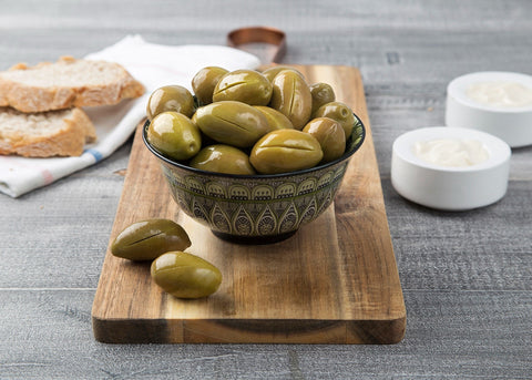Δαμασκηνοελιές ξανθές χαρακτές Αϊνατζόγλου 180g | Enallaktiko.gr