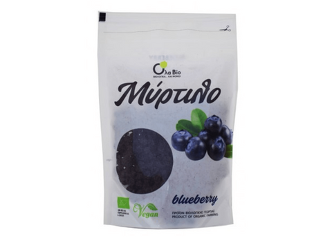 Bluebberies (μύρτιλα) BIO Όλα Bio 100g - Enallaktiko.gr