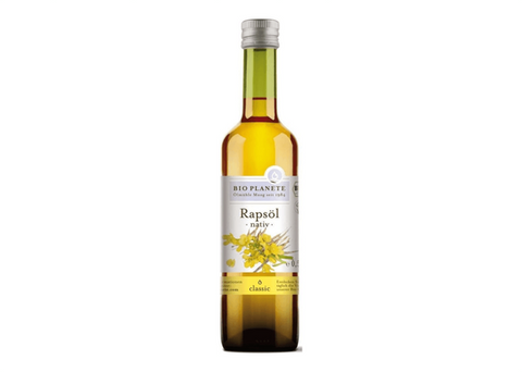 Βιολογικό κραμβέλαιο (λάδι Canola) ψυχρής έκθλιψης Bio Planete 500ml - Enallaktiko.gr