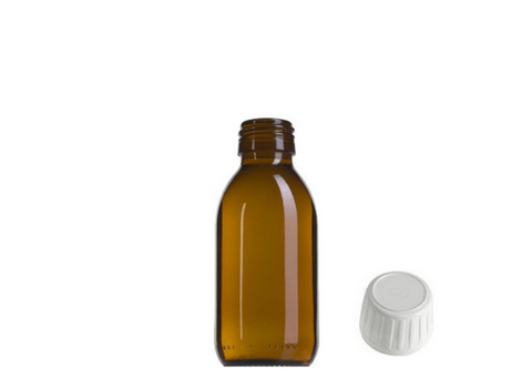 Φιάλη φαρμακευτική καραμελέ Ø 28mm Εναλλακτικό | Enallaktiko.gr
