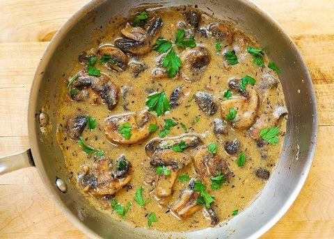 Μανιτάρια με μουστάρδα & δενδρολίβανο | Enallaktiko.gr