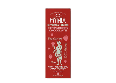Μπάρα (Energy Bar) Mythix - Γεύση Φράουλα Σοκολάτα
