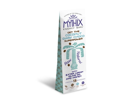 Μπάρα καρύδα - μαύρη σοκολάτα Mythix (Euphoria Meals) - Enallaktiko.gr
