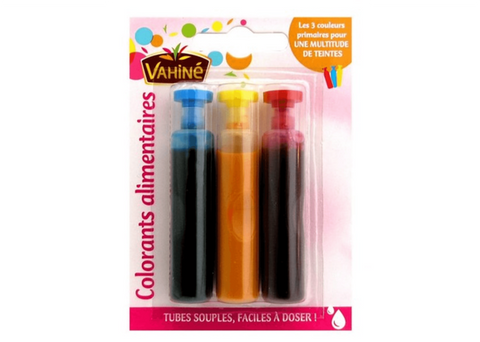 Χρώματα ζαχαροπλαστικής υγρά Vahine - Enallaktiko.gr