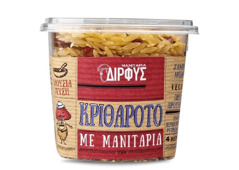 Κριθαρότο με μανιτάρια Δίρφυς 250g | Enallaktiko.gr